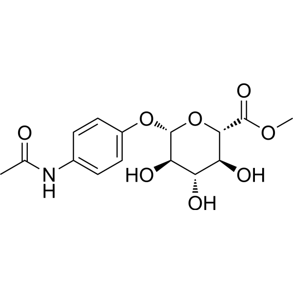 β-D-Glucopyranosiduronic acid, 4-(acetylamino)phenyl, methyl ester 570394-17-1
